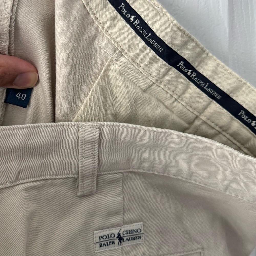 Polo Ralph Lauren Khaki Chino Shorts 40 Tyler Short | Tan | Cream